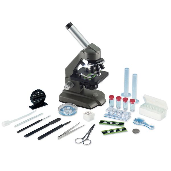 Edu-Toys - 1000x Optical Microscope with Dual Lights