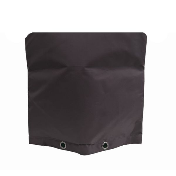 Black Backflow Cover 24x24 Inch Winter Pipe Protection