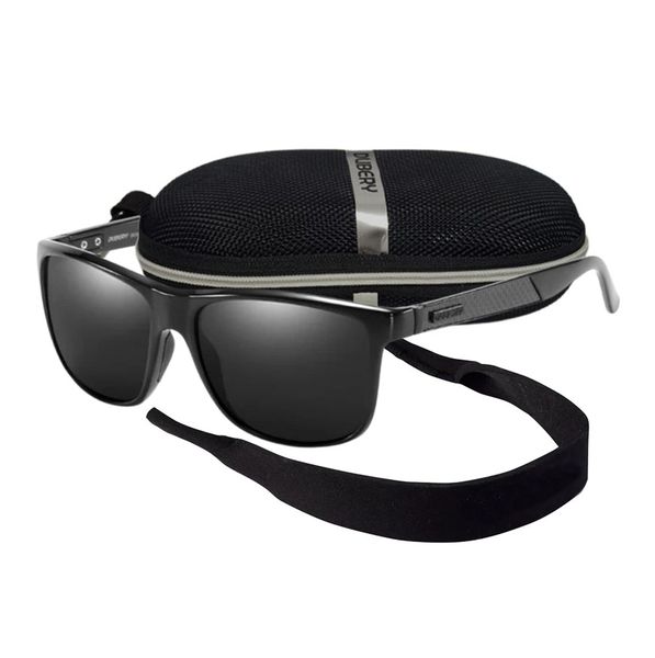DUBERY Polarized UV400 Anti Reflective Anti Slip Carbon Sunglasses