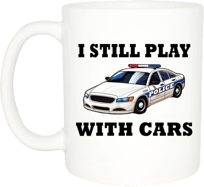 I play with cars-Valentines-Father's day-Mother's day-Christmas Mug