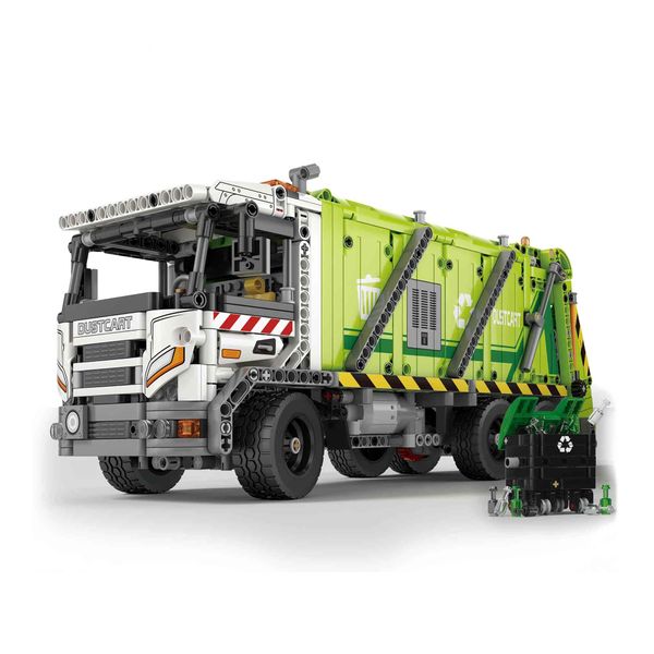 Reobrix R/C Garbage Truck Building Blocks (1468 Pieces) - 38cm Long