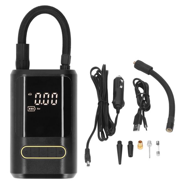 7.4V Cordless Tire Inflator 3-150psi