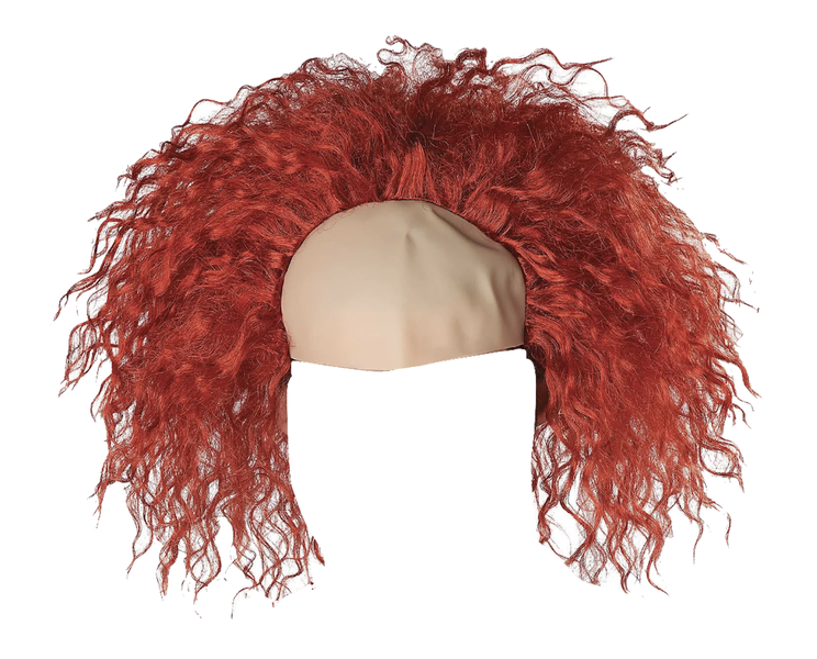 Party Cosplay Clown Baldness Wig With Bald Cap - 25cm