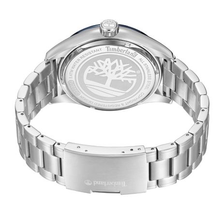 Timberland stainless steel discount watch