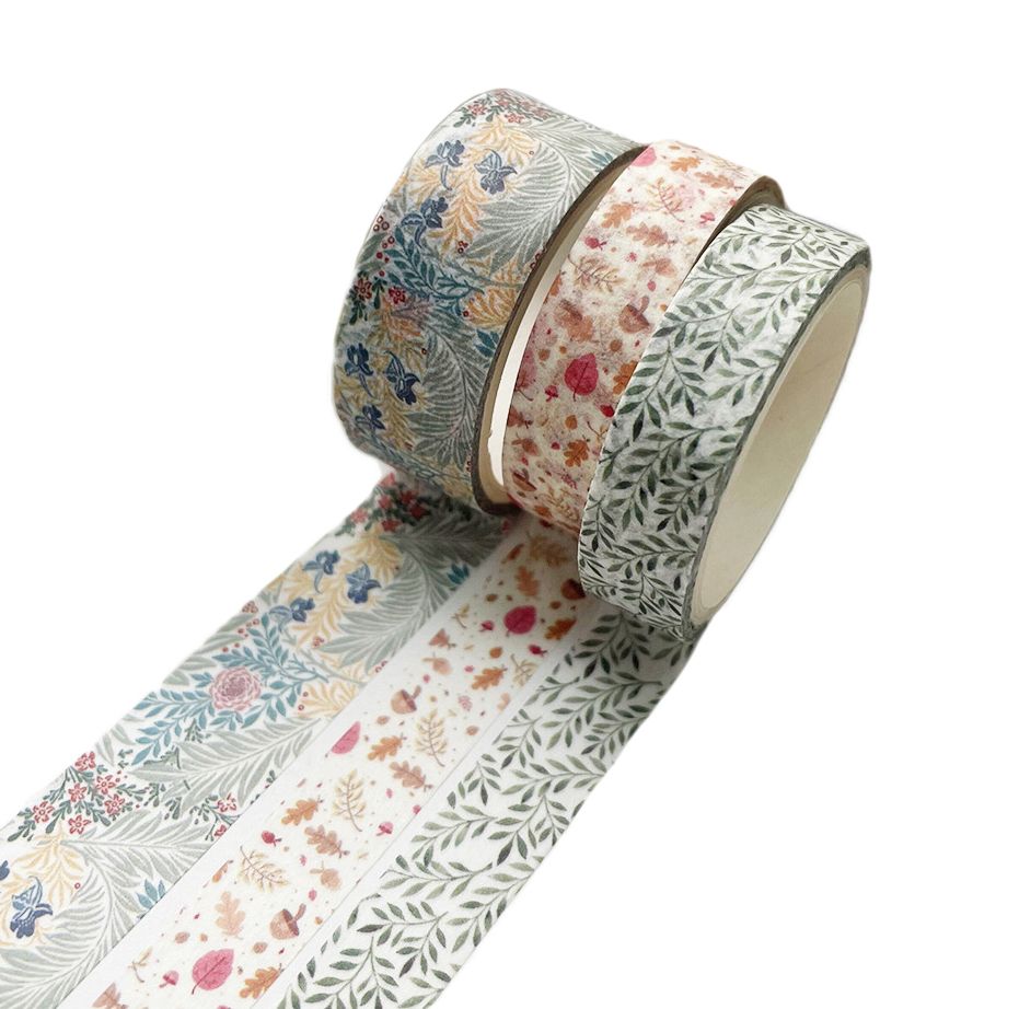 Washi Tape Box Set of 3 (Flowers Leaves Multi) | Shop Today. Get it ...