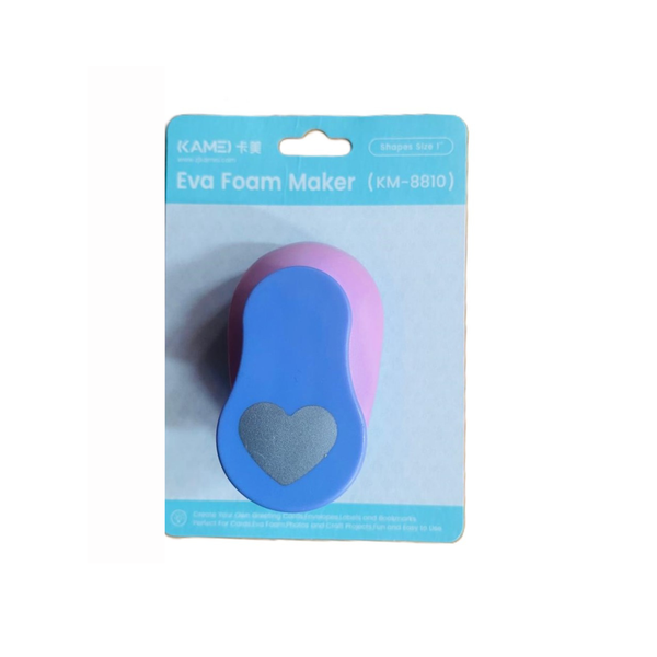 Craft Punch Heart 25mm (Assorted Colours)