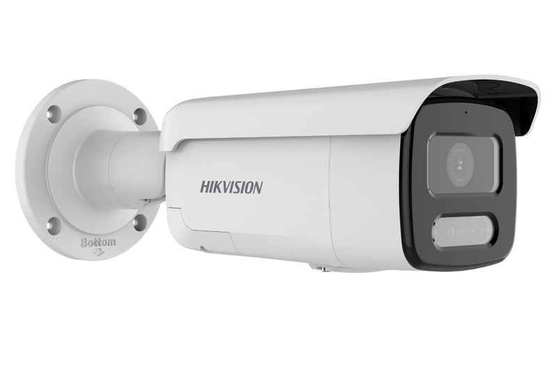 Hikvision 4 MP ColorVu Audible Warning Fixed Bullet Network Camera -LSU/SL6