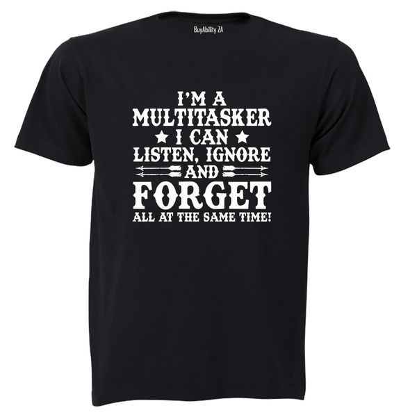 At The Same Time Multitasker - Adults - T-Shirt