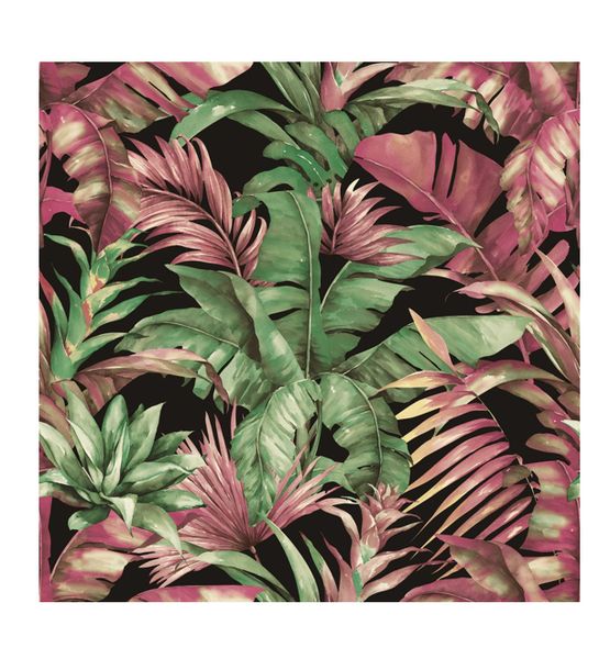 Pink Colourful Forest Wallpaper