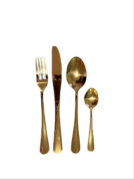 Gold Cutlery Set