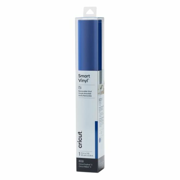 Cricut Smart Vinyl Removable 33X91cm 1 Sheet - Blue