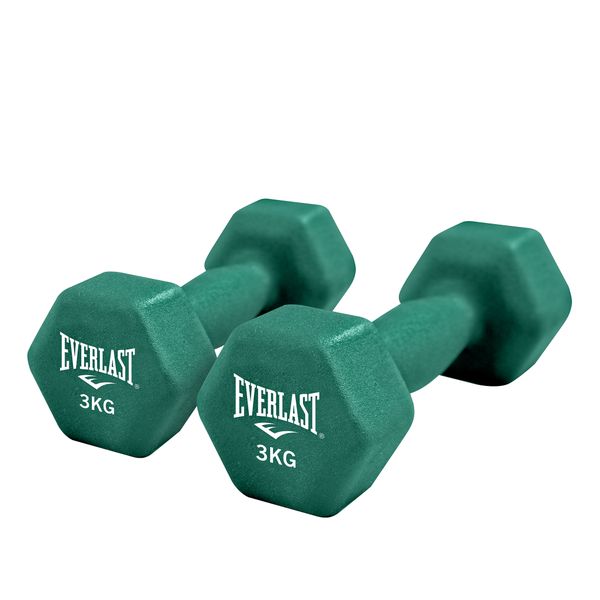 Everlast 3KG Neoprene Dumbbell Set