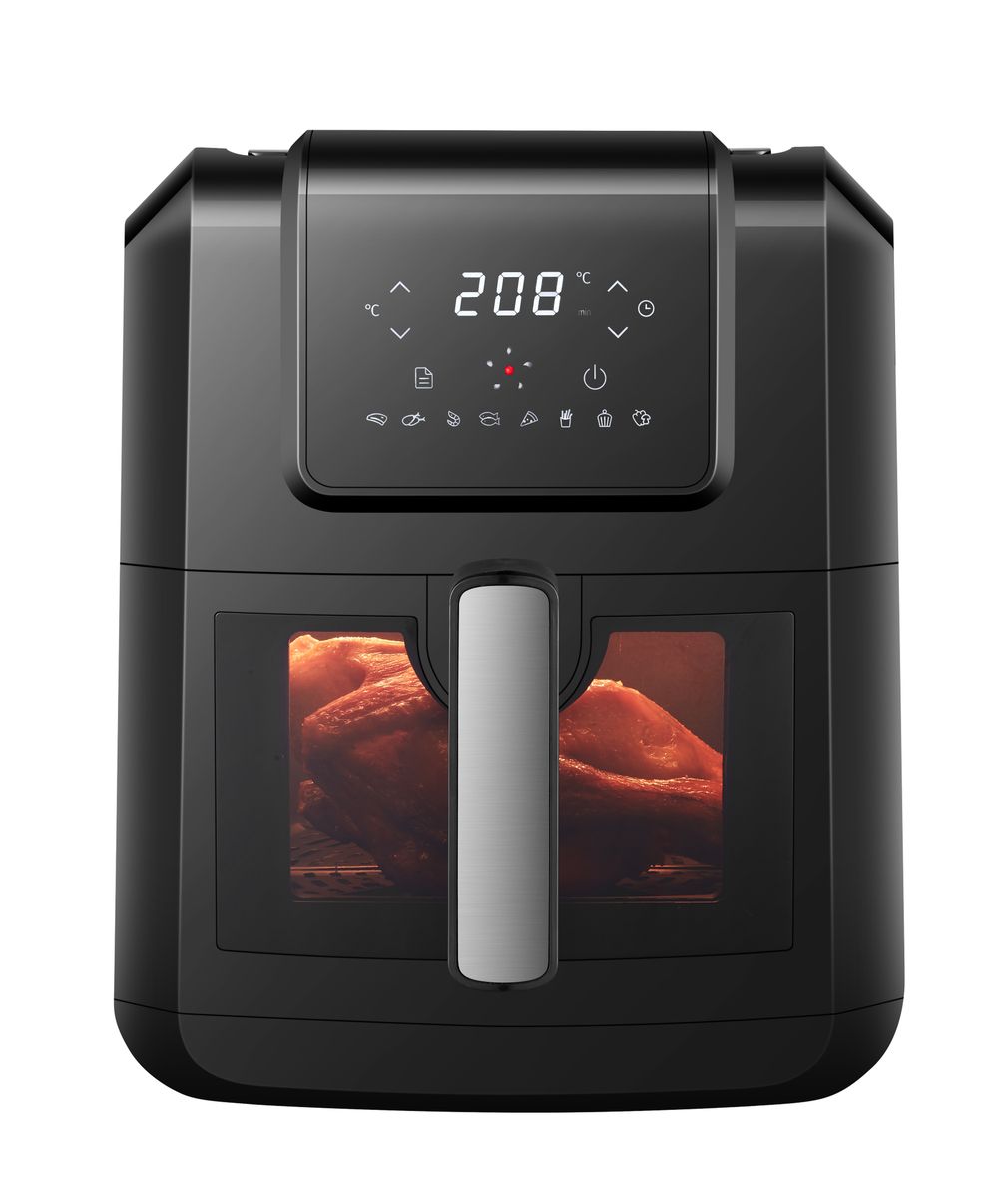 Hisense 6.3L Air Fryer with Digital Touch Control Panel Black Buy