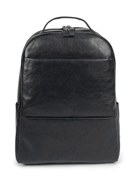 Men's Large Capacity Genuine Leather Business Computer Backpack