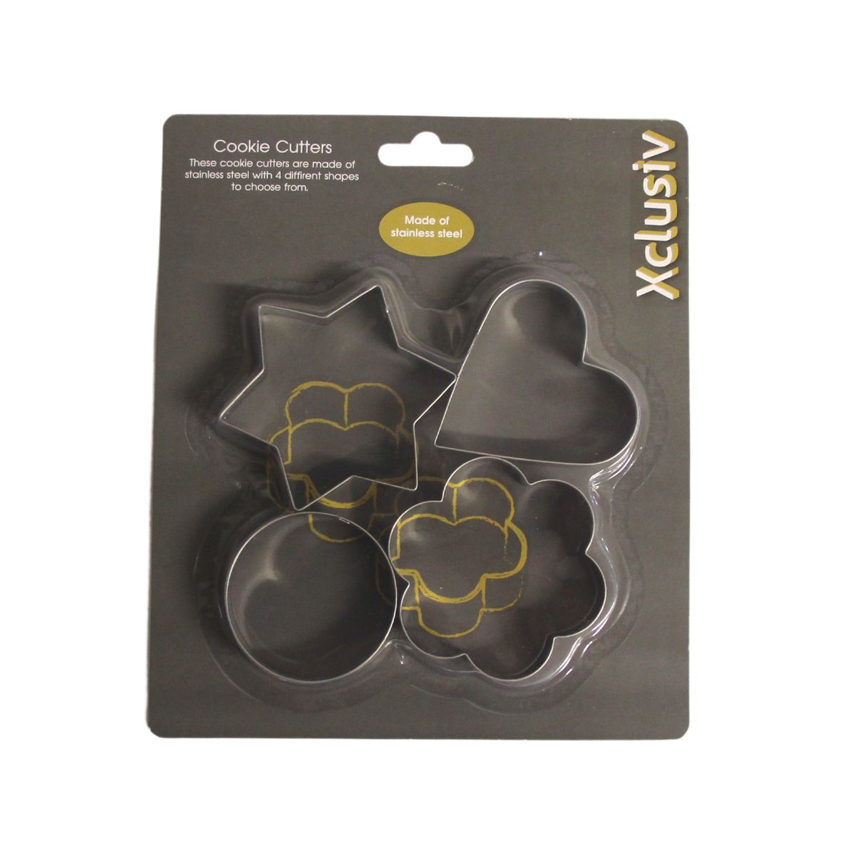 Xclusiv Cookie Cutters 4 Piece Set Buy Online in South Africa