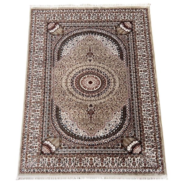 Beige Cream Beautiful Area Rug - 230 x 160 cm