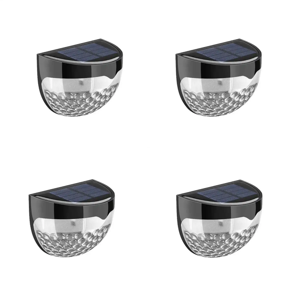Set Of 4 LED Solar Wall Light- F49-8-1159