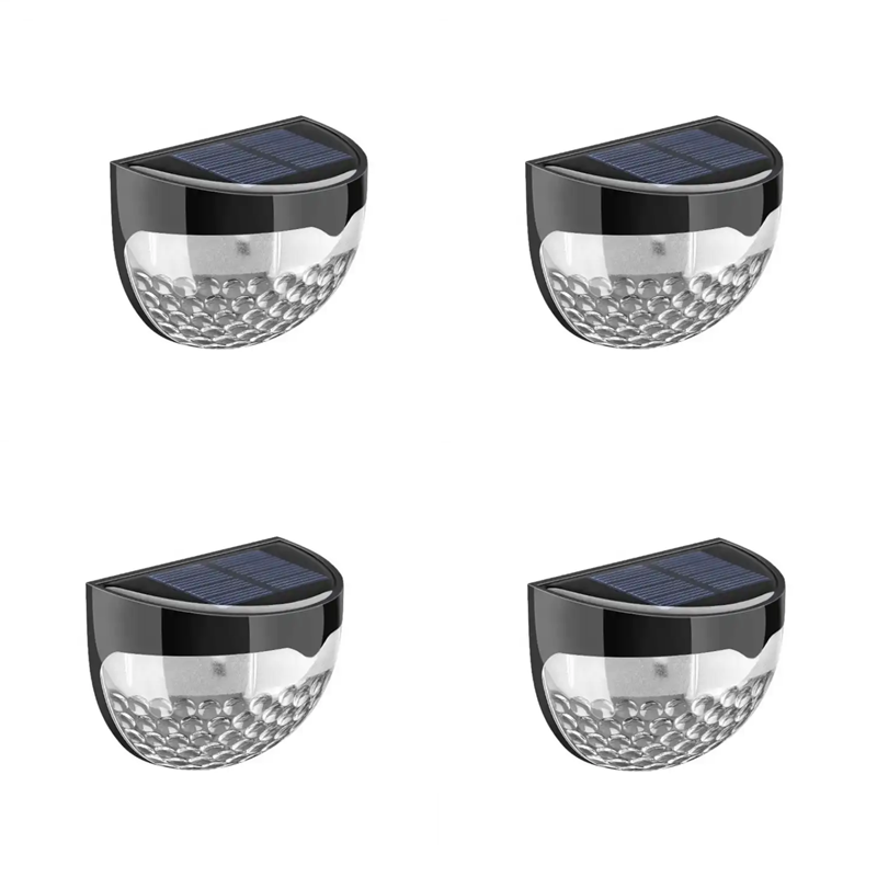 Set Of 4 LED Solar Wall Light- F49-8-1159