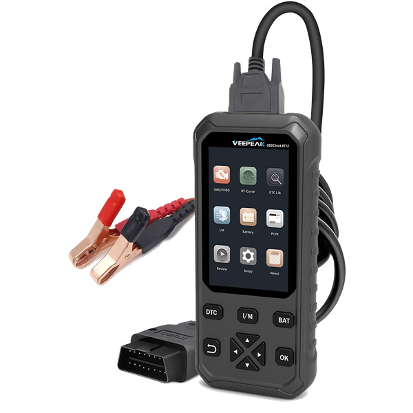 Veepeak OBDCheck BT12 OBD2 Scanner with 12V Battery Tester