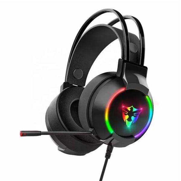 G606 Wired Gaming Headset for PC, Mobile Phone, PS5, with RGB LED
