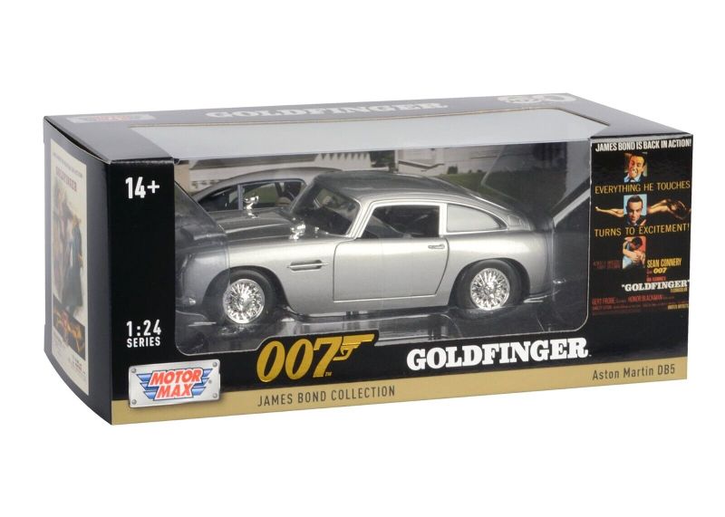 Motormax -1/24 Aston Martin Db5 "Gold Finger" -James Bond