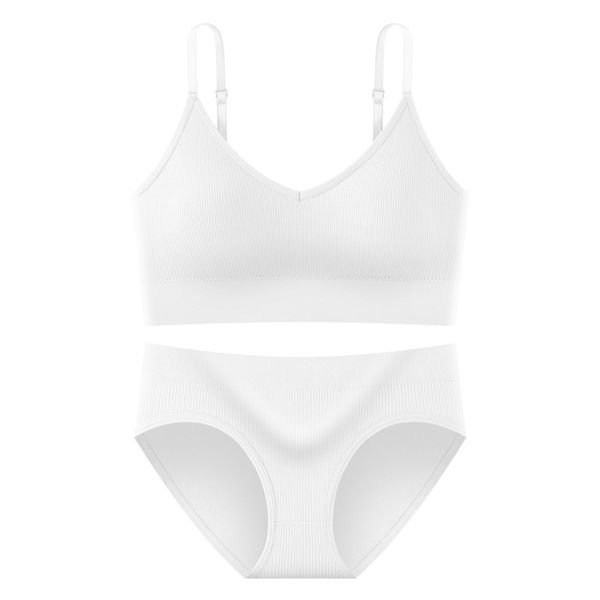 Bra Set - Wire-free Sports Bra 3-Piece Set