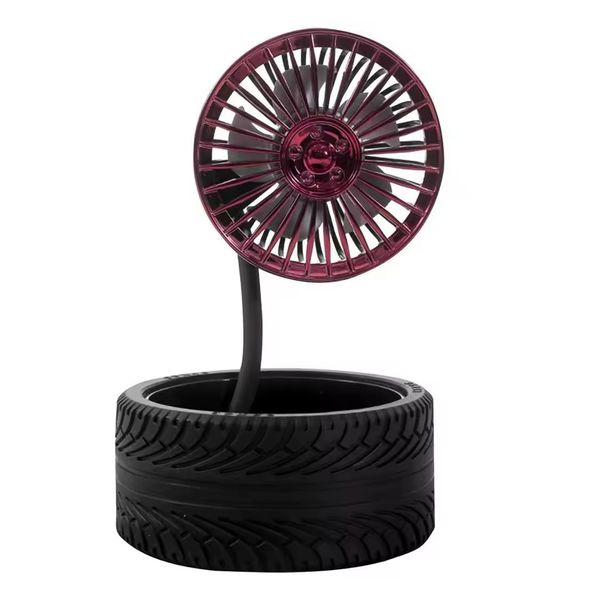 Tire-Design Portable USB Desk Fan