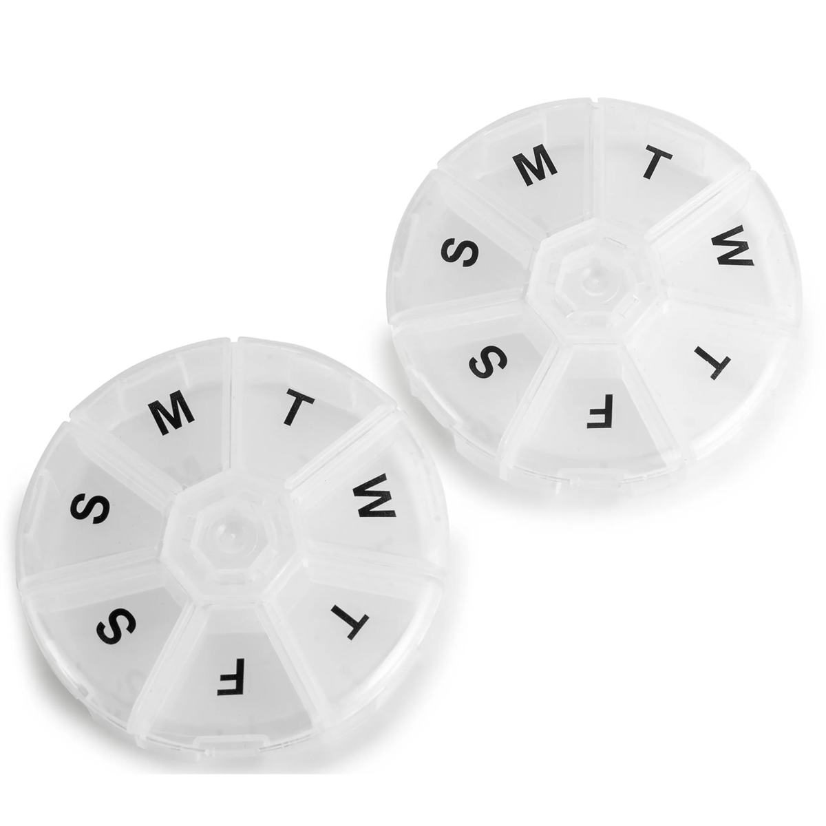 Portable Daily Pill Organiser Box and Dispenser - Set of 2 | Shop Today ...