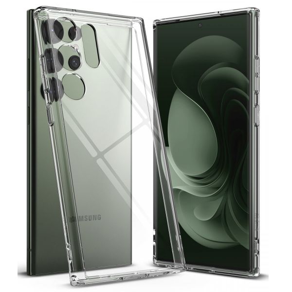 Transparent Back Cover Compatible with Samsung Galaxy S23 Ultra