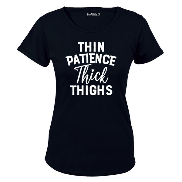 Thick Thighs - Ladies - T-Shirt image