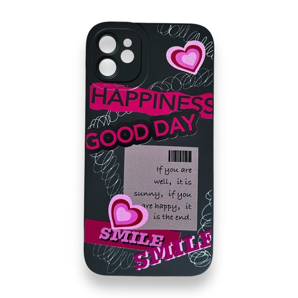 AMA Good Vibes Only Black Silicon Case For iPhone 13 Pro Max