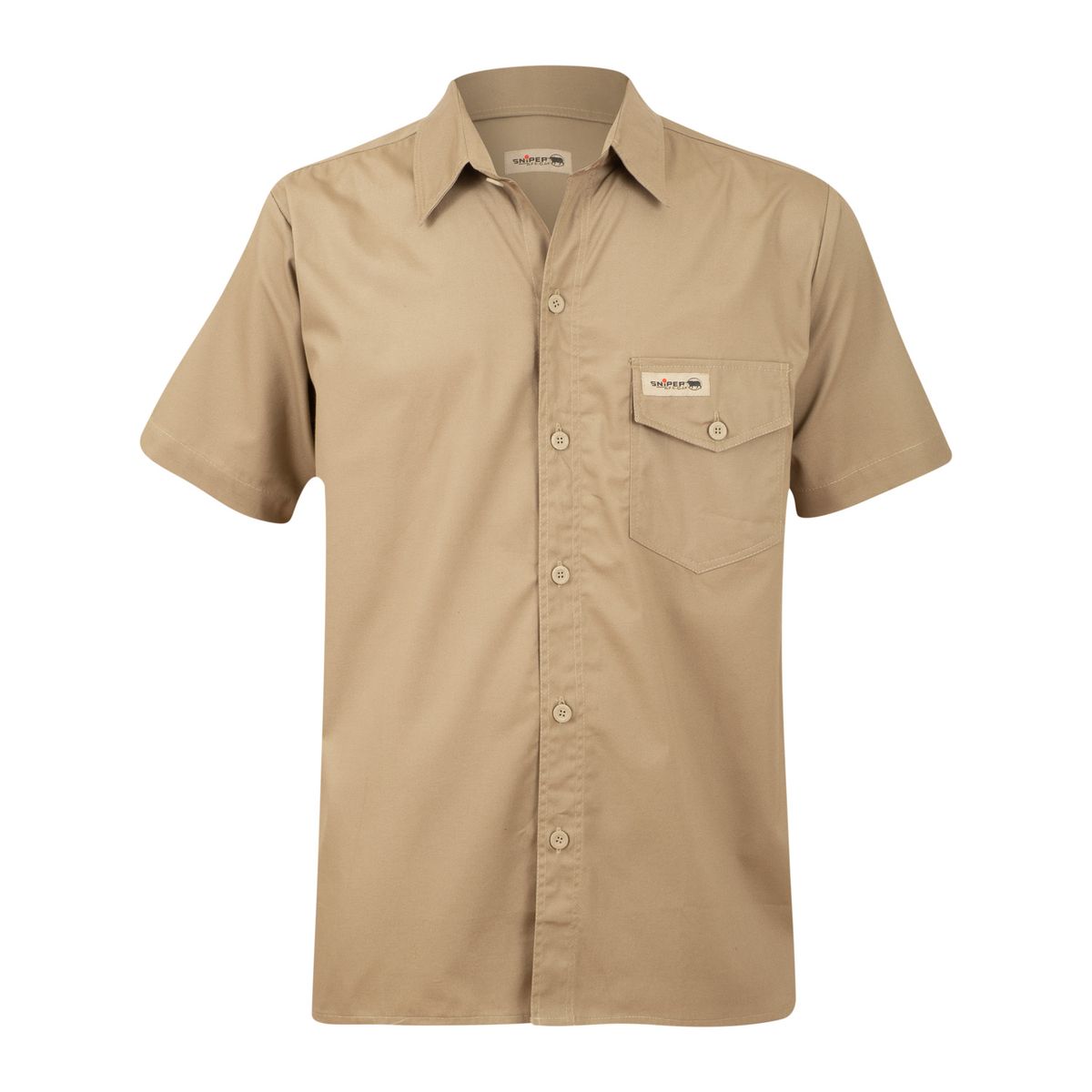 Sniper Africa Khaki PH Short Sleeve Shirt | Shop Today. Get it Tomorrow ...