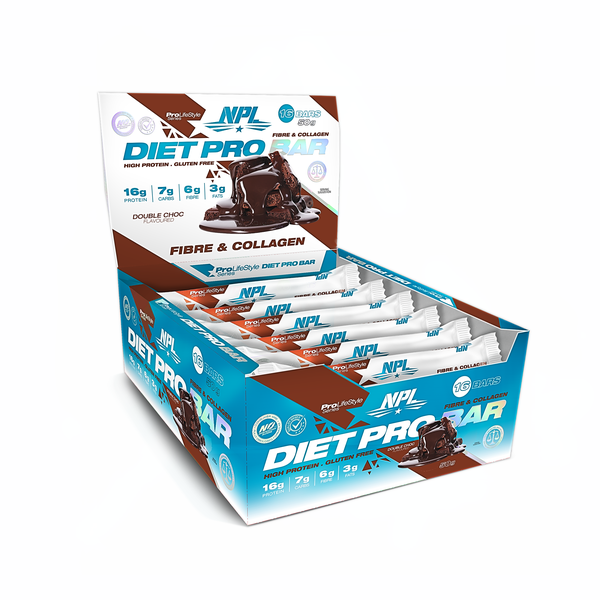 Diet Pro Bar 50g Double Choc (Box 16)