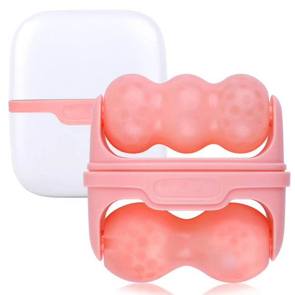 2in1 Cool Ice Roller for Face and Eye Facial Roller Personal Skin Care Tool