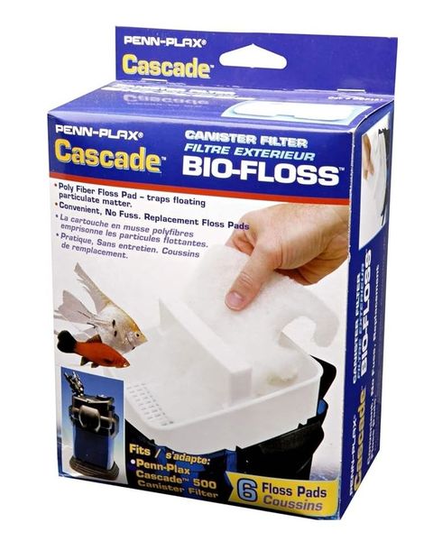 Penn-Plax - CCF-1UL Floss White Sponge For Fish Tank Filter