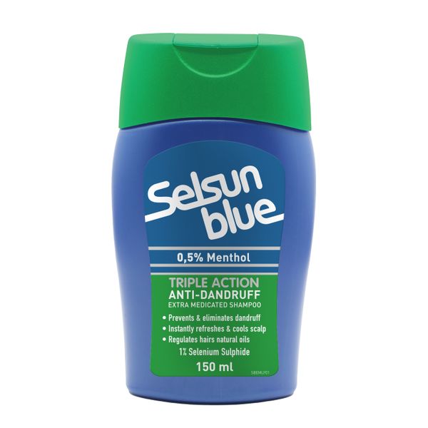 Selsun Blue Anti-Dandruff Shampoo Extra Medicated 150ml