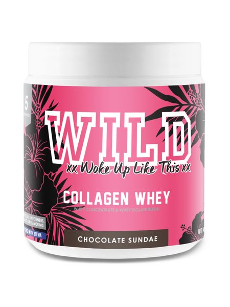 Wild Woke Up Like This Mini Me Collagen Whey 150g Chocolate Sundae