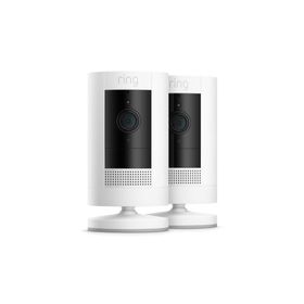 Ring Stick Up Cam Battery, 2-Pack | 1080HD, Two-Way Talk | White