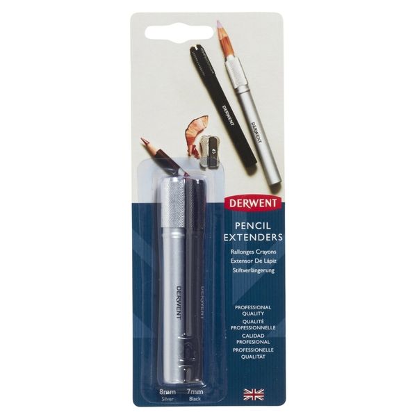 Derwent Pencil Extenders, Set of 2, 2300124