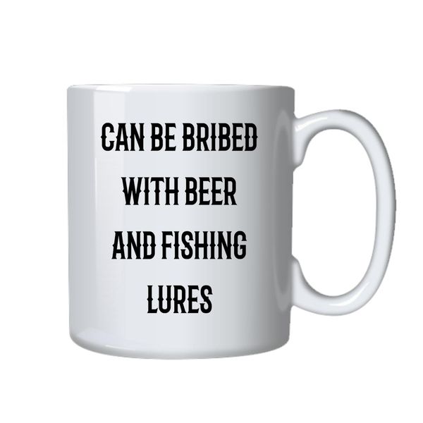 Fishing Lures Mug - Best Beer Cup Gift For
