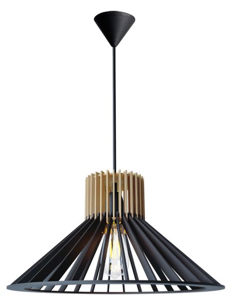 PEN810 Bamboo Organic &amp; Sleek Metal Pendant Beacon