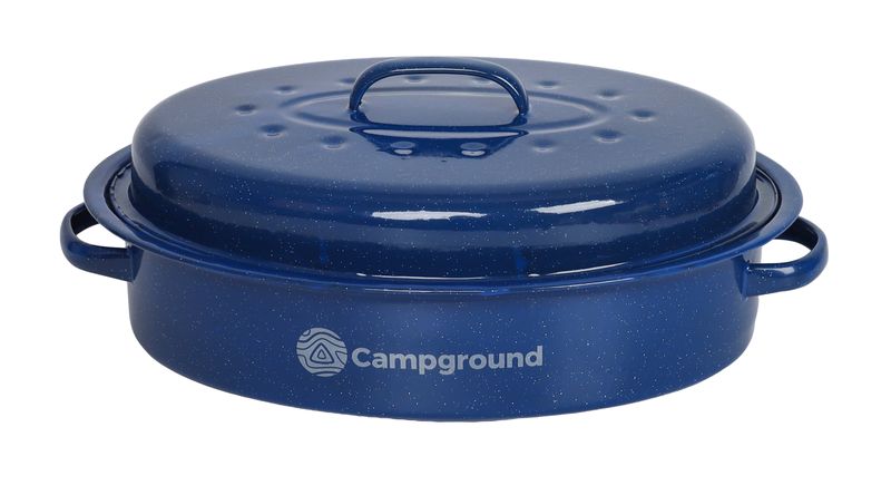 Campground Enamel Braai Dish - 3.8 L