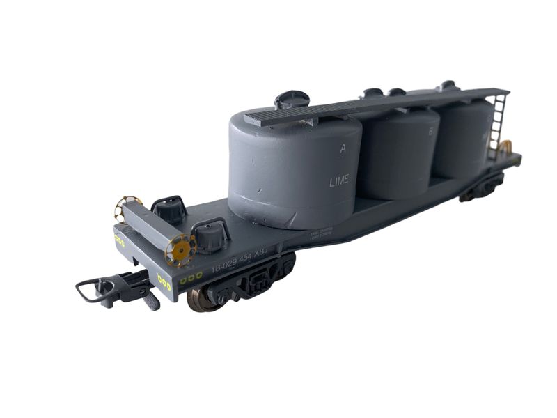 South African Model Train : Spoornet 3 Pot Cement Wagon