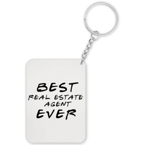 Best Real Estate Agent Ever Gift Keyring