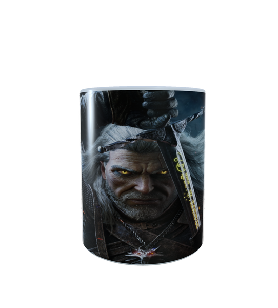 The Witcher Wild Hunt Geralt - Aesthetic - Coffee Mug