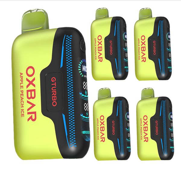 Oxbar G-Turbo 36k Puffs - Apple Peach Ice (Pack of 5)