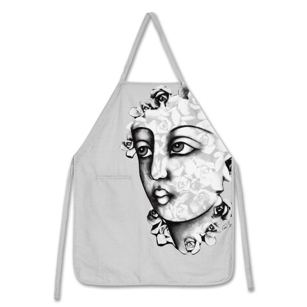 Carrol Boyes- Apron - Succulent Faces