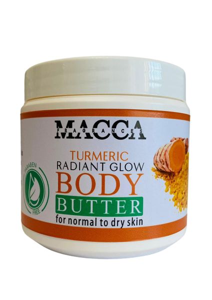 Macca Fragrances Turmeric Radiant Glow Body Butter-400ml