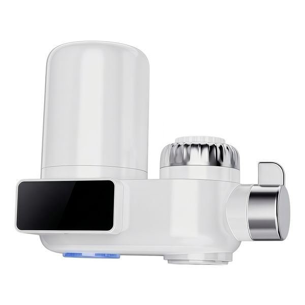 Digital Tap Water Filter - UV Sterilizer &amp; Temperature Display Purifier