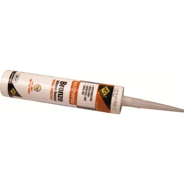 Bulk Pack x 4 MTS -Silicone Sealant Bronze 260ml (24)